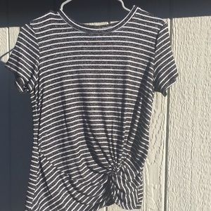 White striped shirt from old navy